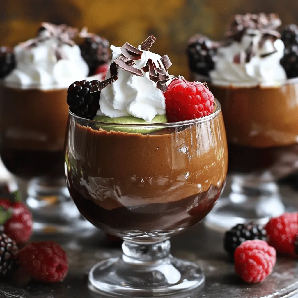 Chocolate Avocado Mousse Rich and Creamy Delight