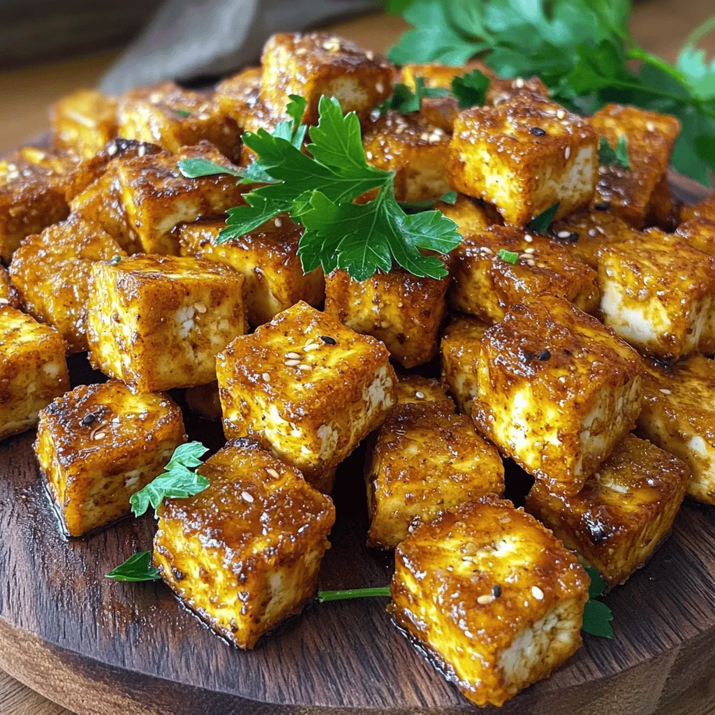 Crispy Baked Tofu Easy and Flavorful Plant-Based Dish