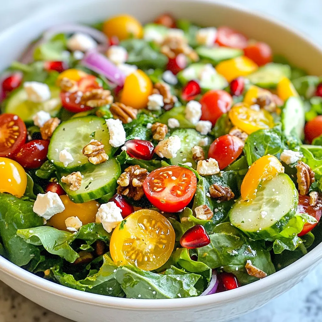 Festive Christmas Salad Delightful and Healthy Recipe
