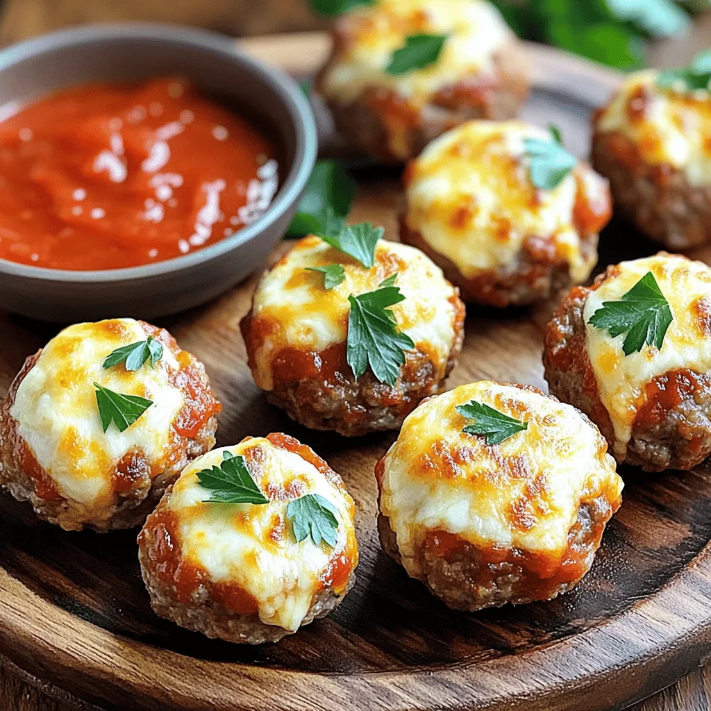 To make cheesy stuffed meatloaf bites, you need a mix of simple ingredients. The base includes ground beef and ground pork for rich flavor. You