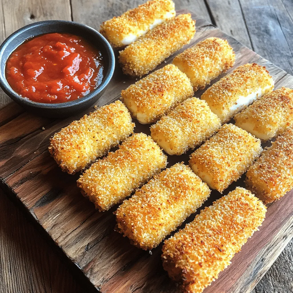 Making homemade mozzarella sticks is fun and tasty. You can use many ways to create this classic snack. Here, I will cover the best mozzarella sticks recipe, which is simple and quick.