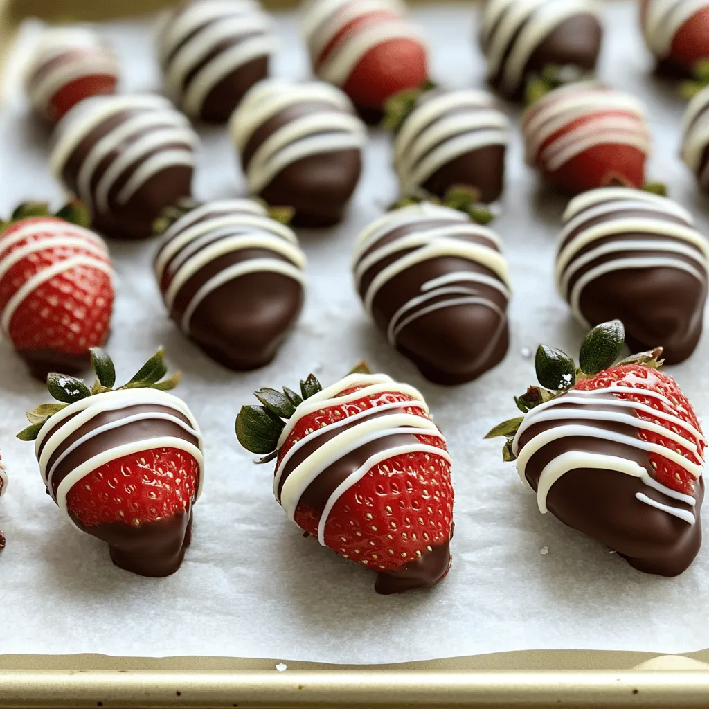 Chocolate Dipped Strawberries Simple and Sweet Treat