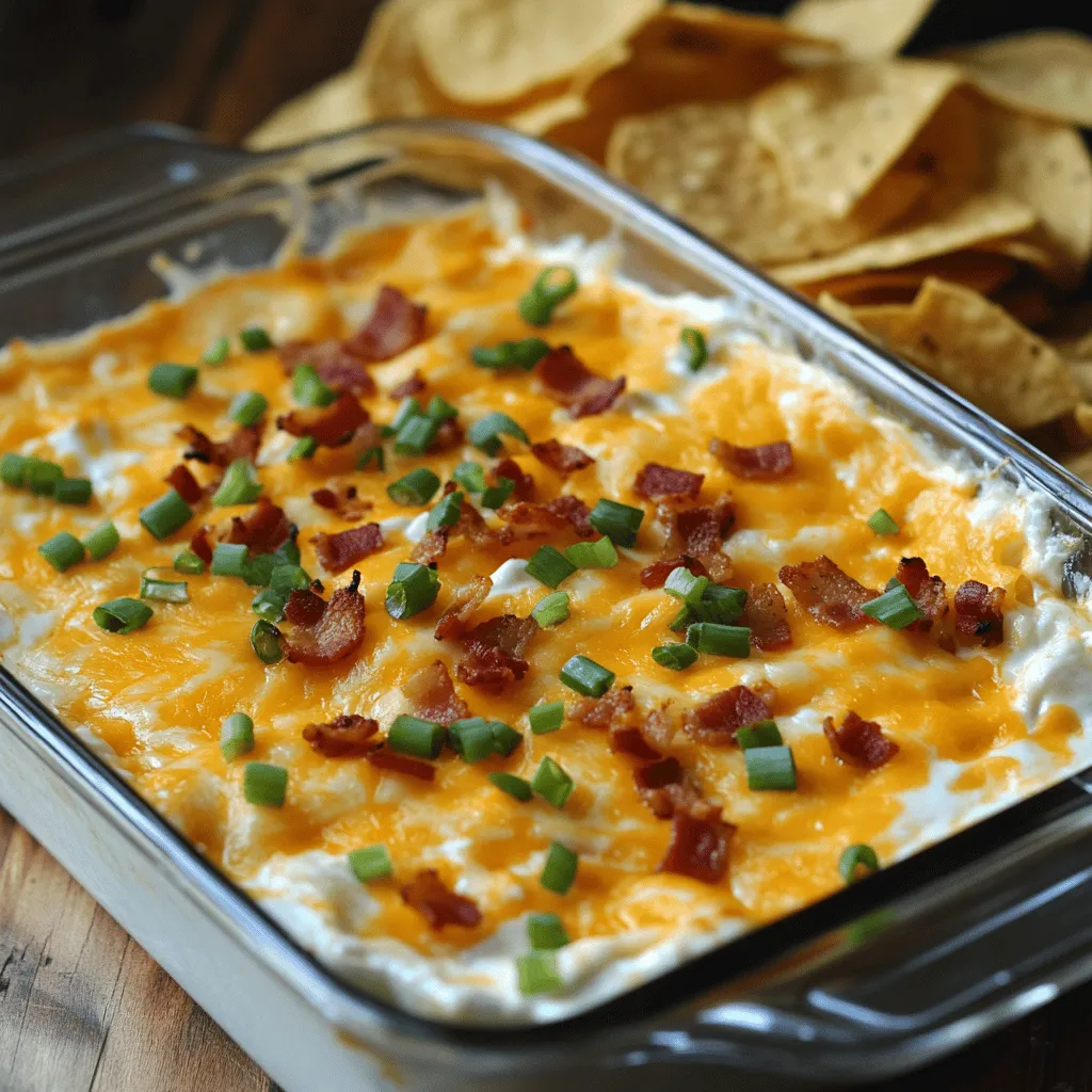 Indulge in the Creamy Delight of Sizzling Hot Bacon Cheese Dip