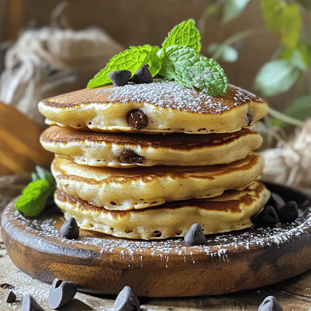 Chocolate Chip Pancakes Fluffy and Simple Delight