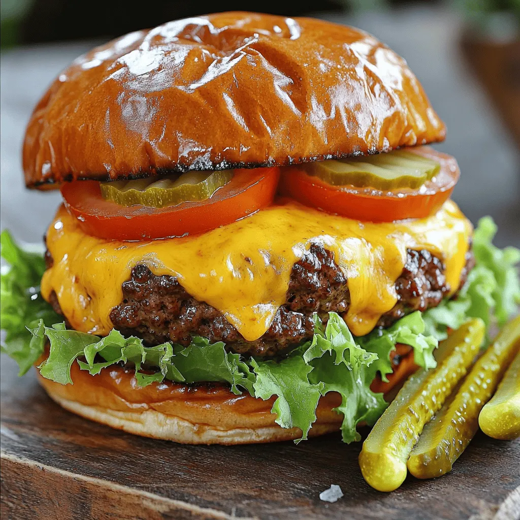 Double Cheesy Smash Burger Flavorful Cooking Guide