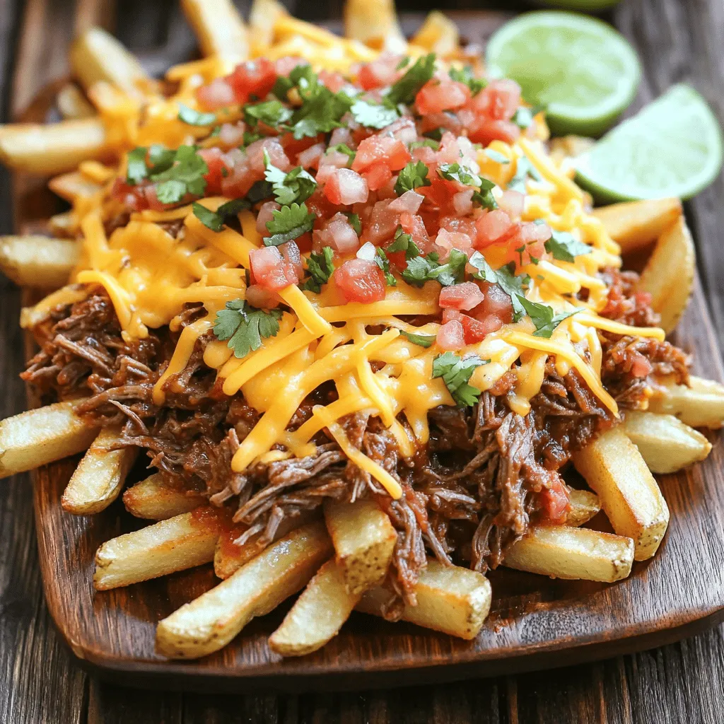 Loaded Shredded Beef French Fries: A Comfort Food Favorite