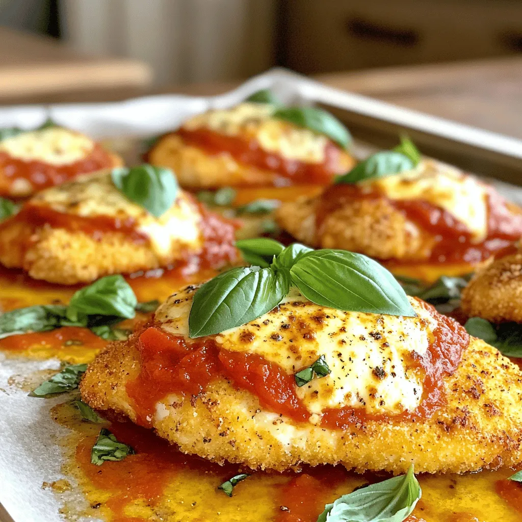 Oven-Baked Chicken Parmesan Easy and Flavorful Meal