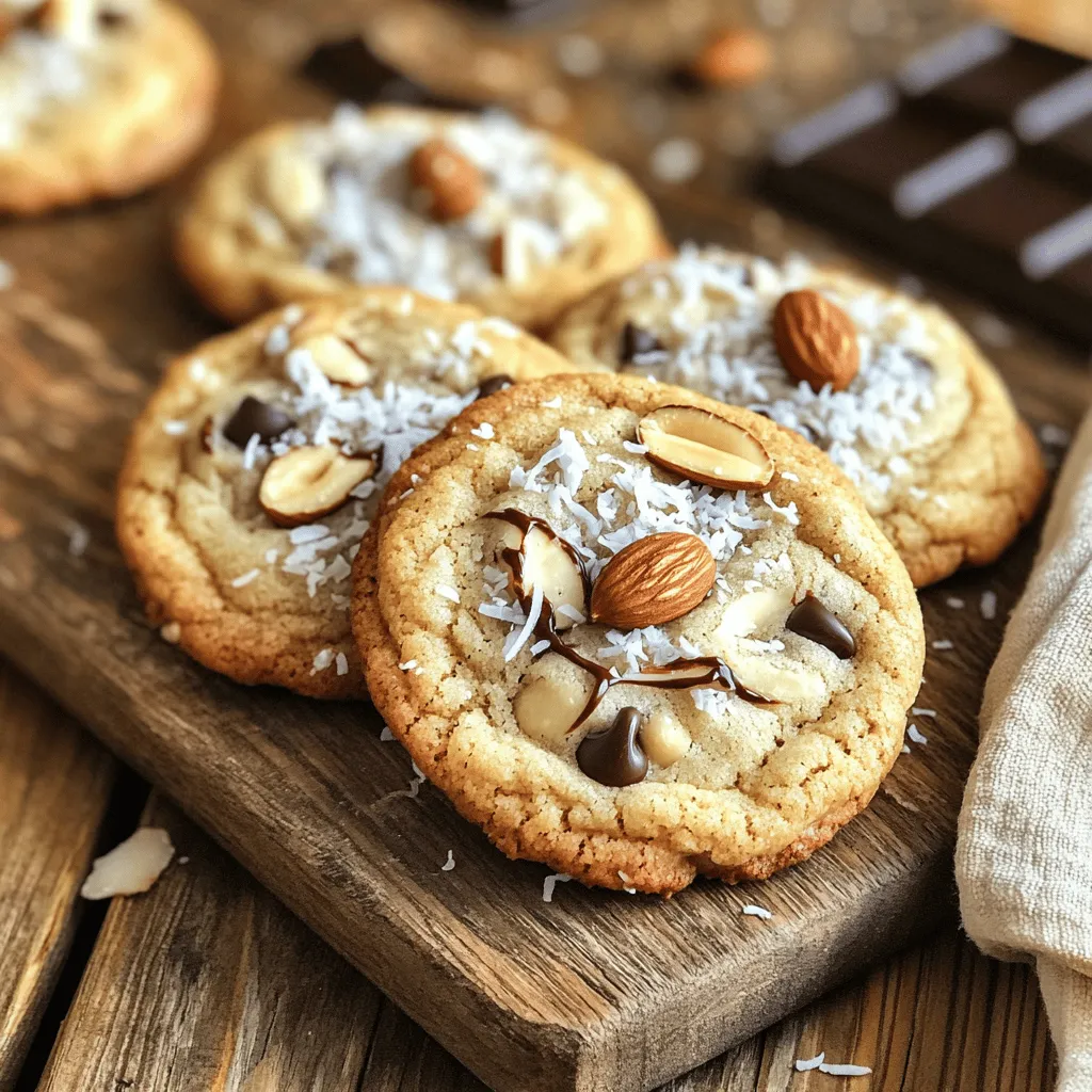 Small Batch Almond Joy Cookies Irresistible Treats