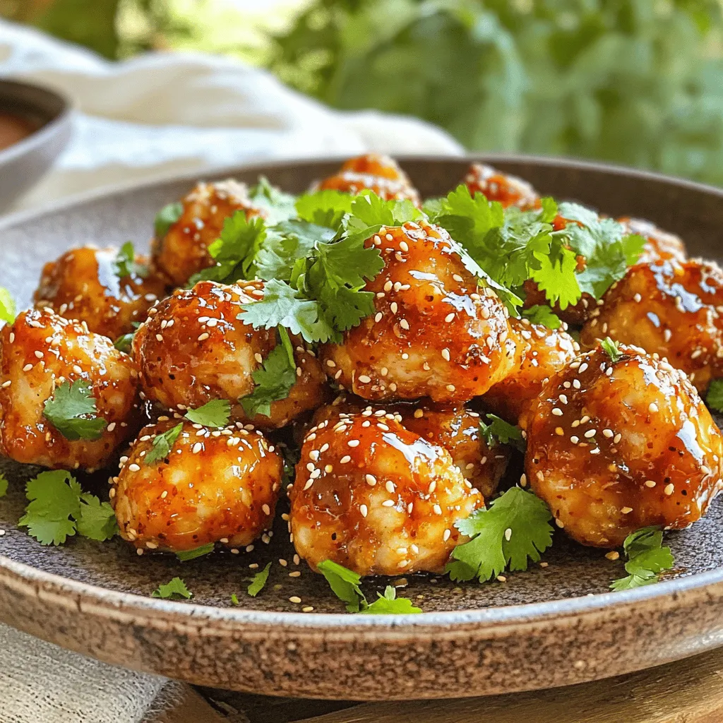 Air Fryer Honey Sriracha Chicken Bites Juicy and Flavorful