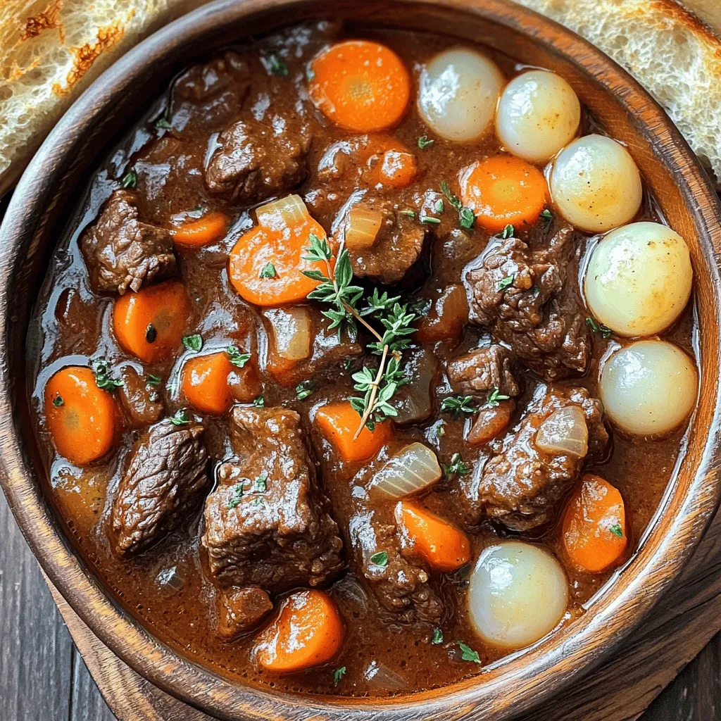 Beef Bourguignon Rich and Hearty French Classic