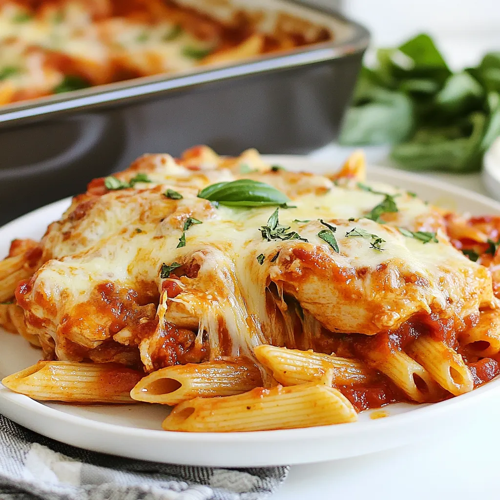 Chicken Parmesan Pasta Easy and Delicious Recipe