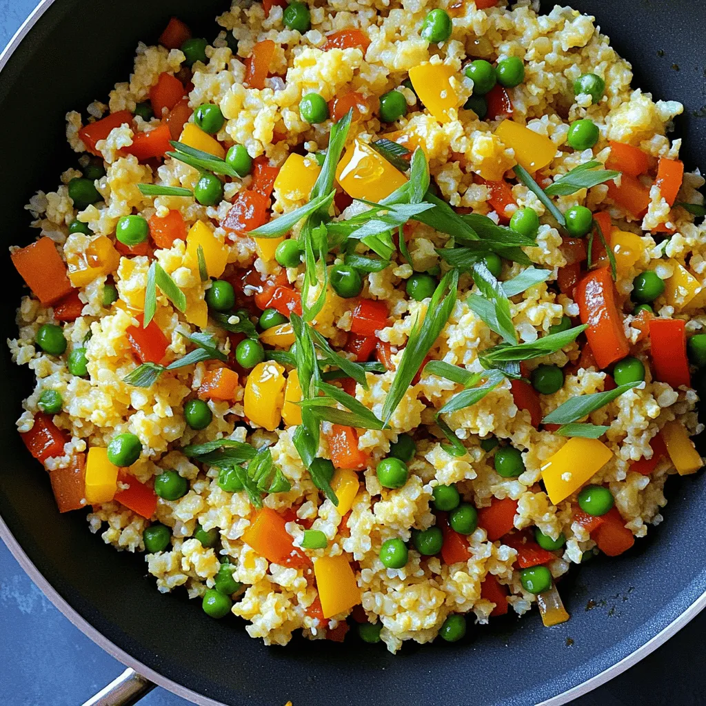 Keto Cauliflower Fried Rice Quick and Tasty Recipe