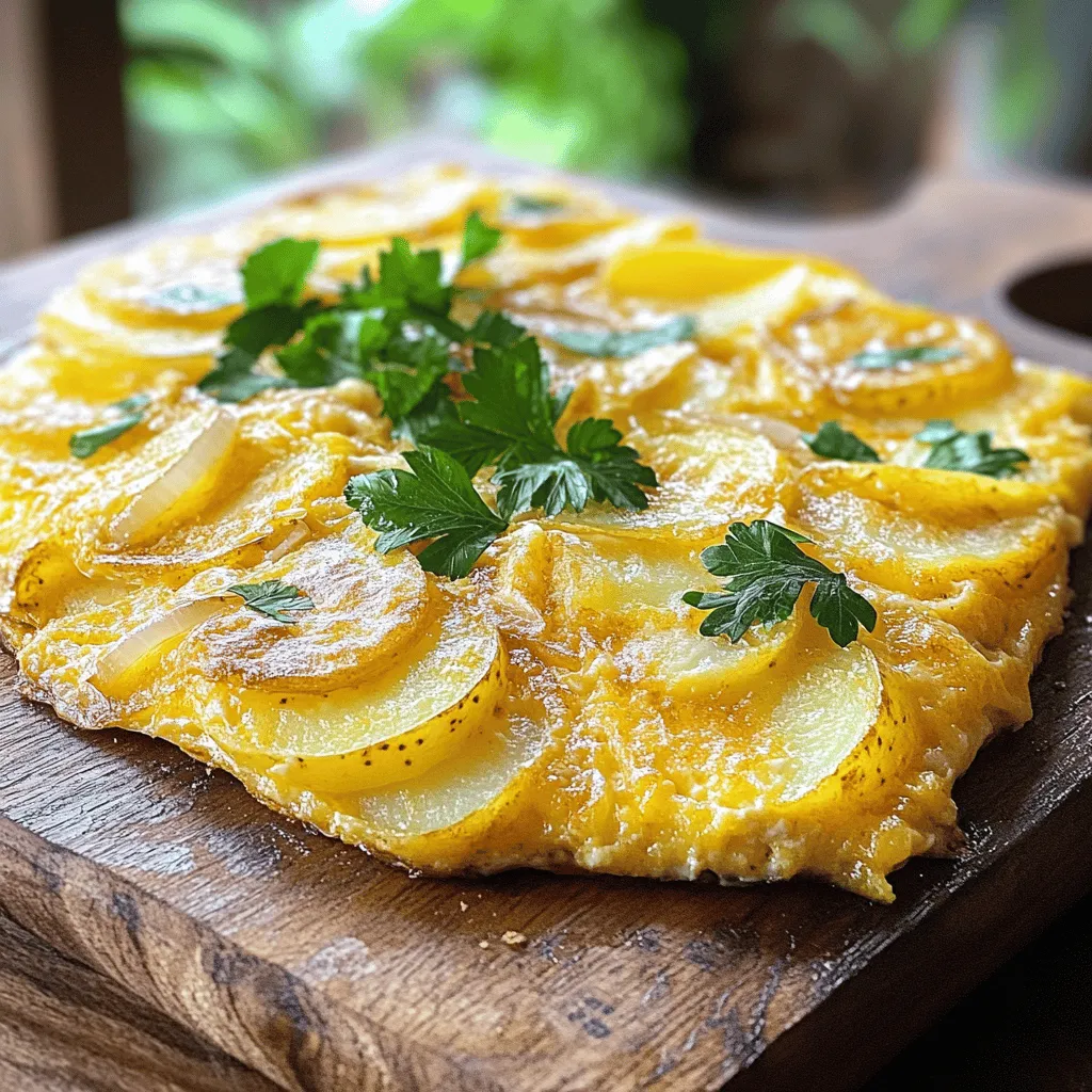 Tortilla Espanola Savory Spanish Egg and Potato Delight