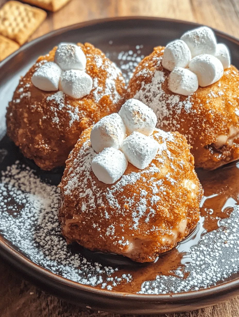 Fried S'mores Bombs Recipe