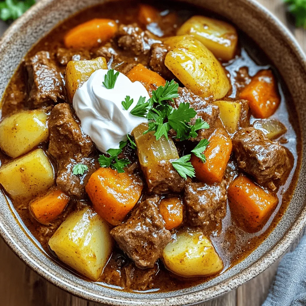 Hungarian goulash is a hearty dish filled with rich flavors. To make an authentic goulash, you need the right ingredients.