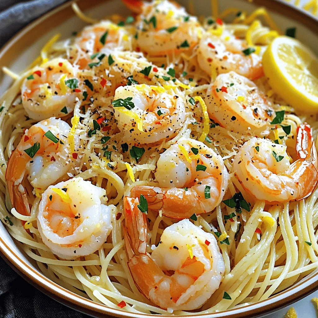 Garlic Butter Shrimp Scampi Tasty Dinner Recipe