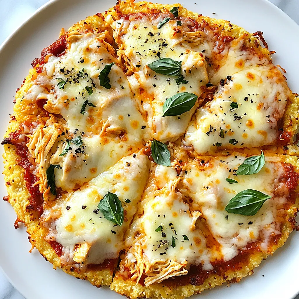 Cheesy Garlic Protein Pizza Quick and Flavorful Meal