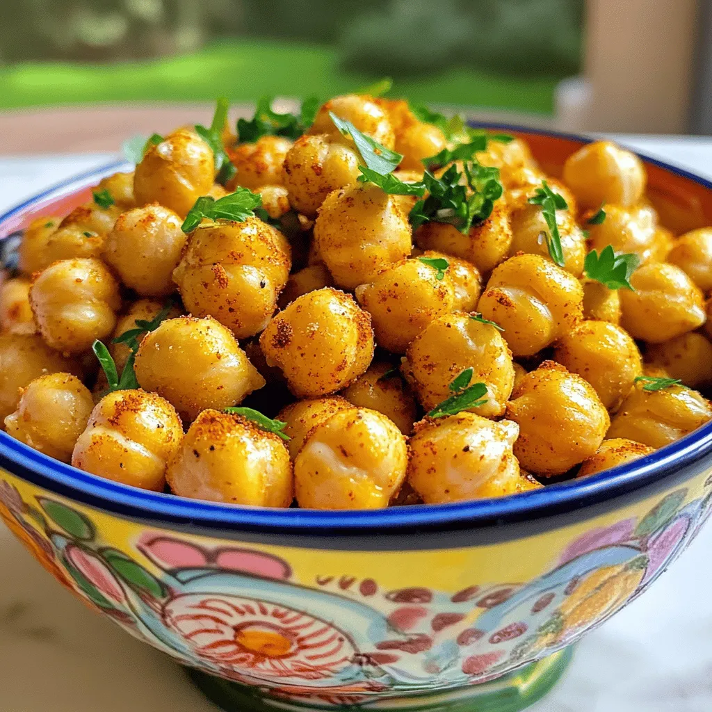 Crispy Chickpea Snack for a Healthy Crunch