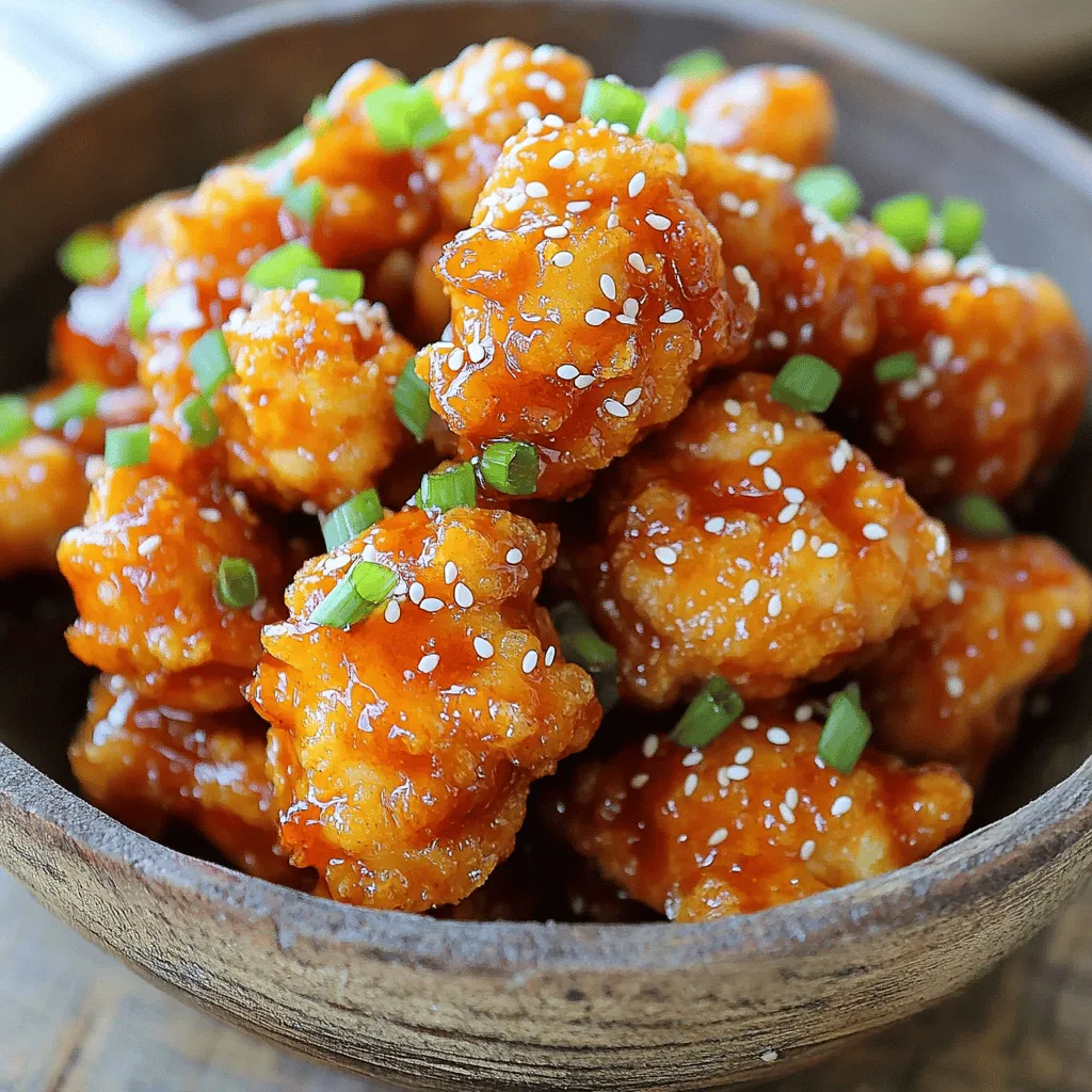 Sweet Chili Chicken Bites Tasty Crunchy Delight
