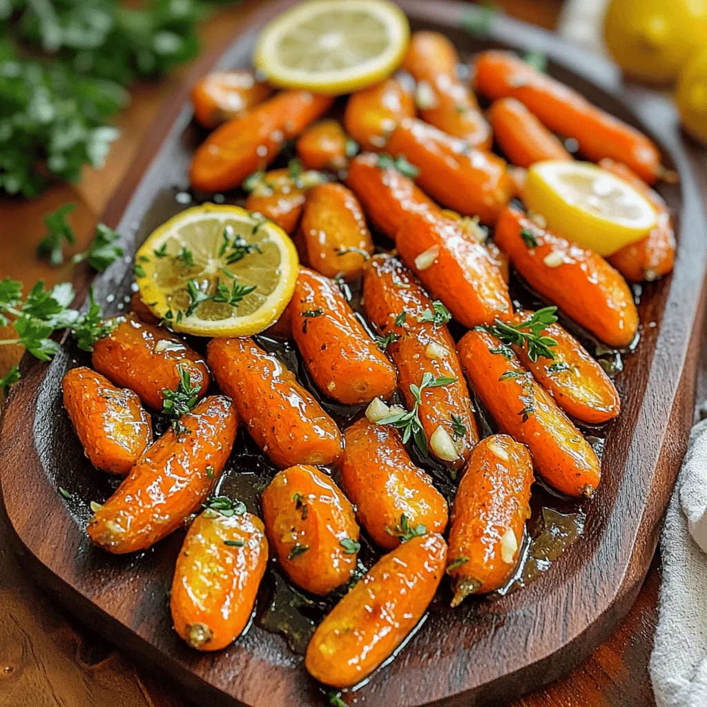 Honey Garlic Roasted Carrots Flavorful Side Dish