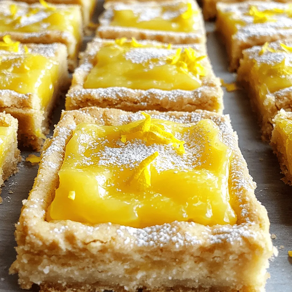 Lemon Bar Cookie Delight with Fresh Flavor Boost