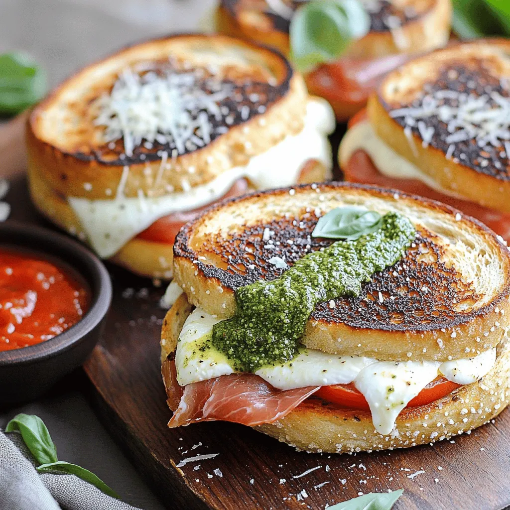 To create a flavorful Italian grilled cheese sandwich, you need the right ingredients. Start with cheese. Fresh mozzarella is a top choice. It melts beautifully and adds a creamy texture. You can also use authentic Italian cheese options like provolone or fontina. These cheeses bring rich flavors that pair well with other ingredients.