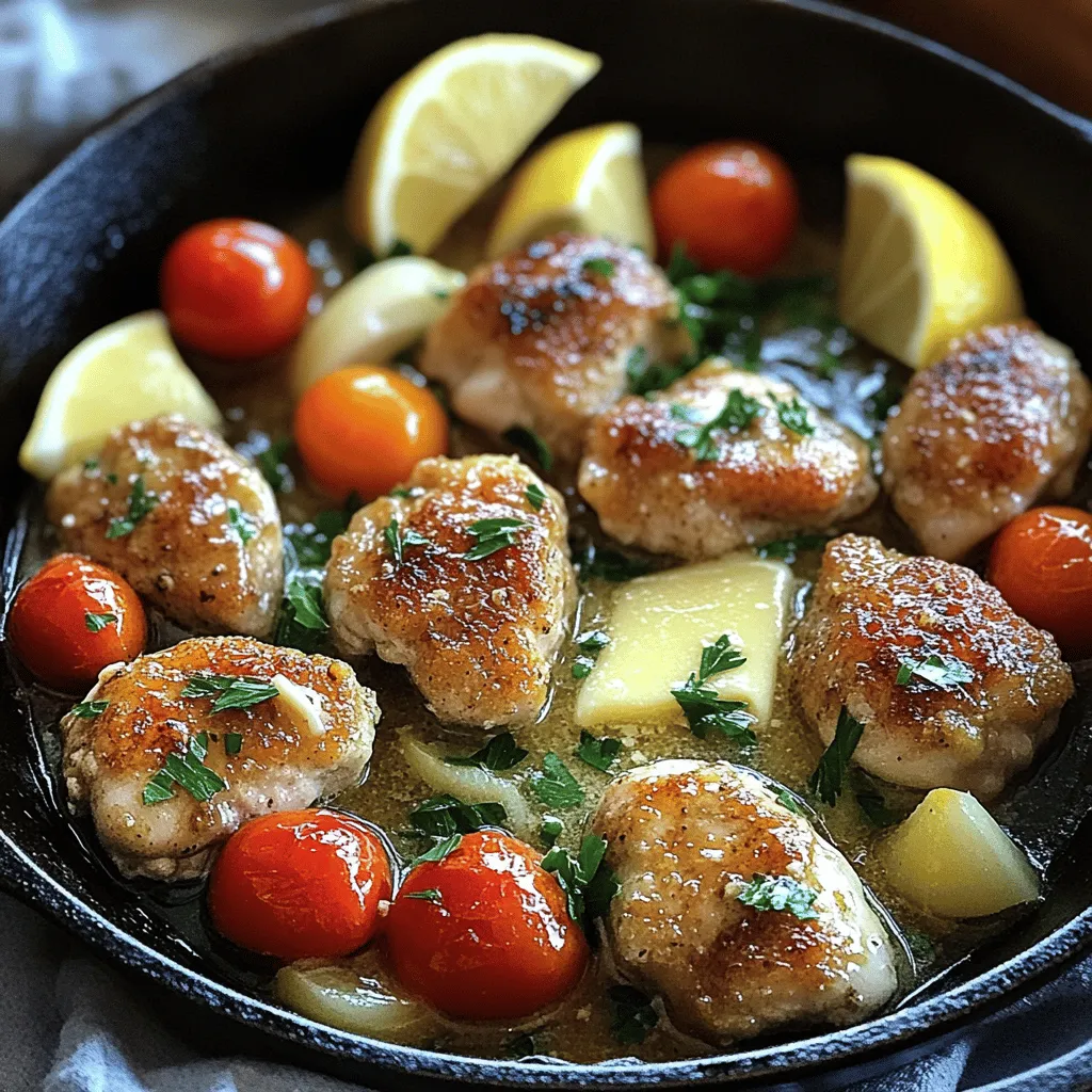 Garlic butter chicken bites are tasty and easy to make. They use simple ingredients but pack a lot of flavor. You can find them in many homes and restaurants. Their rich garlic flavor makes them a favorite for many.