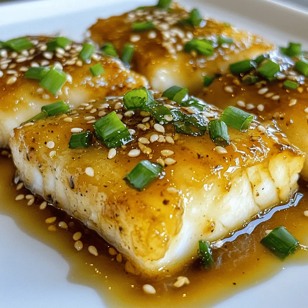 Keto Asian-Inspired Chilean Seabass in Soy Ginger Sauce: A Culinary Delight