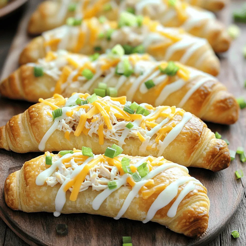 Cheesy Chicken Crescent Rolls Simple and Tasty Dish