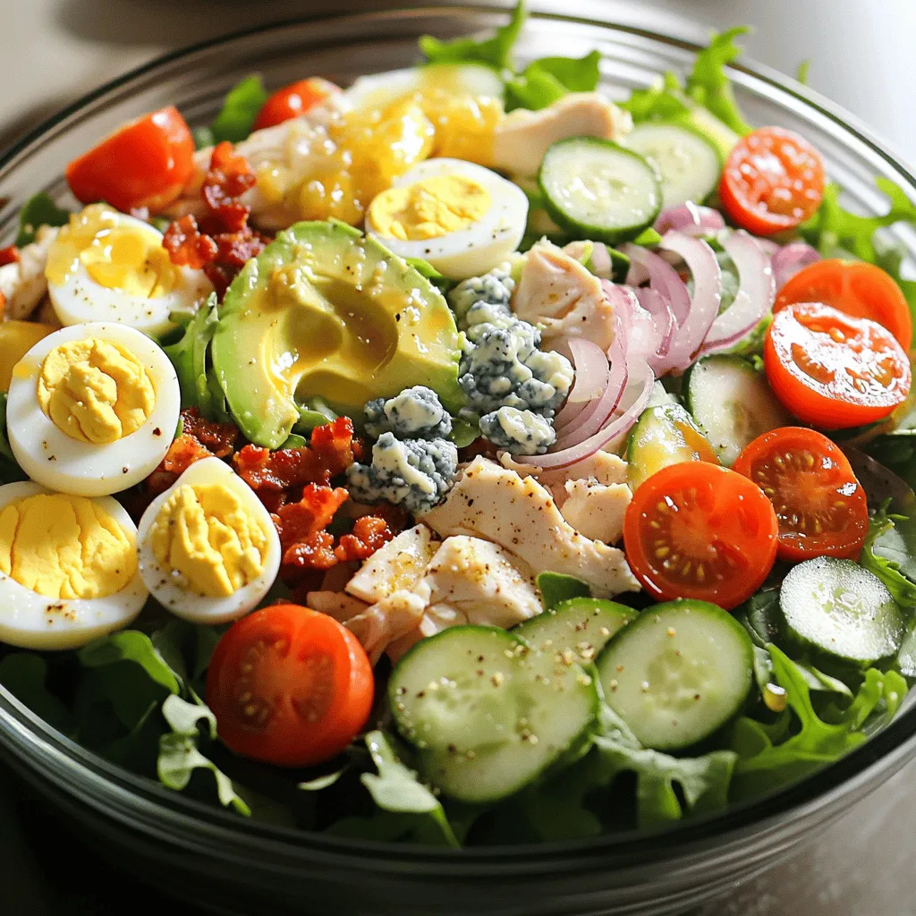 Classic Cobb Salad Fresh and Flavorful Recipe Guide
