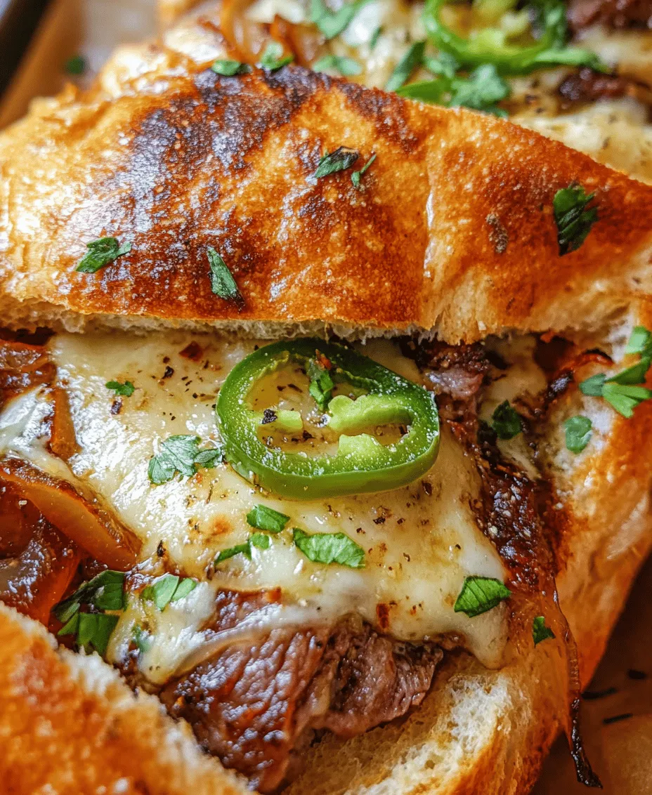 The Philly CheeseSteak Melt is a mouthwatering homage to one of America