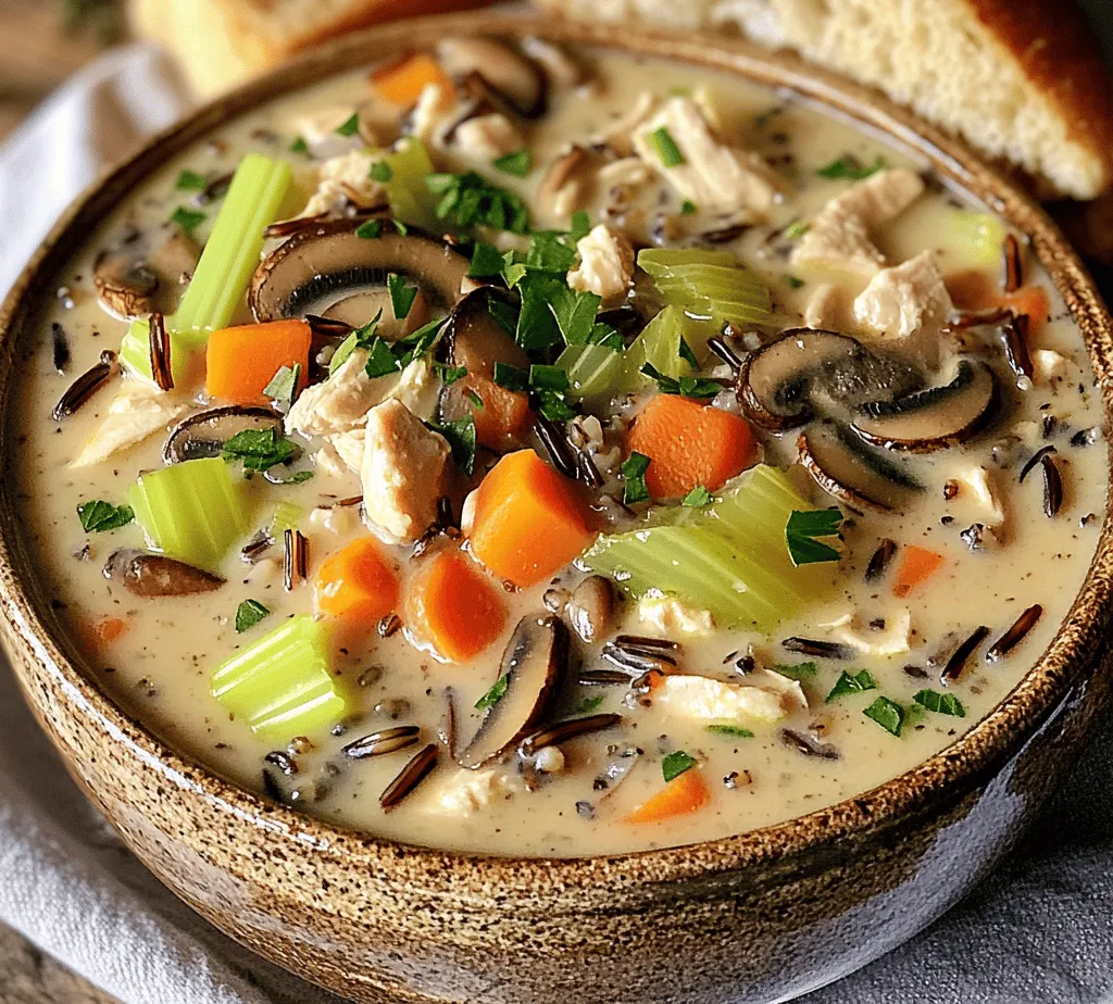 When the chill of winter settles in or a rainy day calls for a cozy meal, few dishes can compete with a bowl of Creamy Mushroom Chicken and Wild Rice Soup. This hearty soup is not just a meal; it