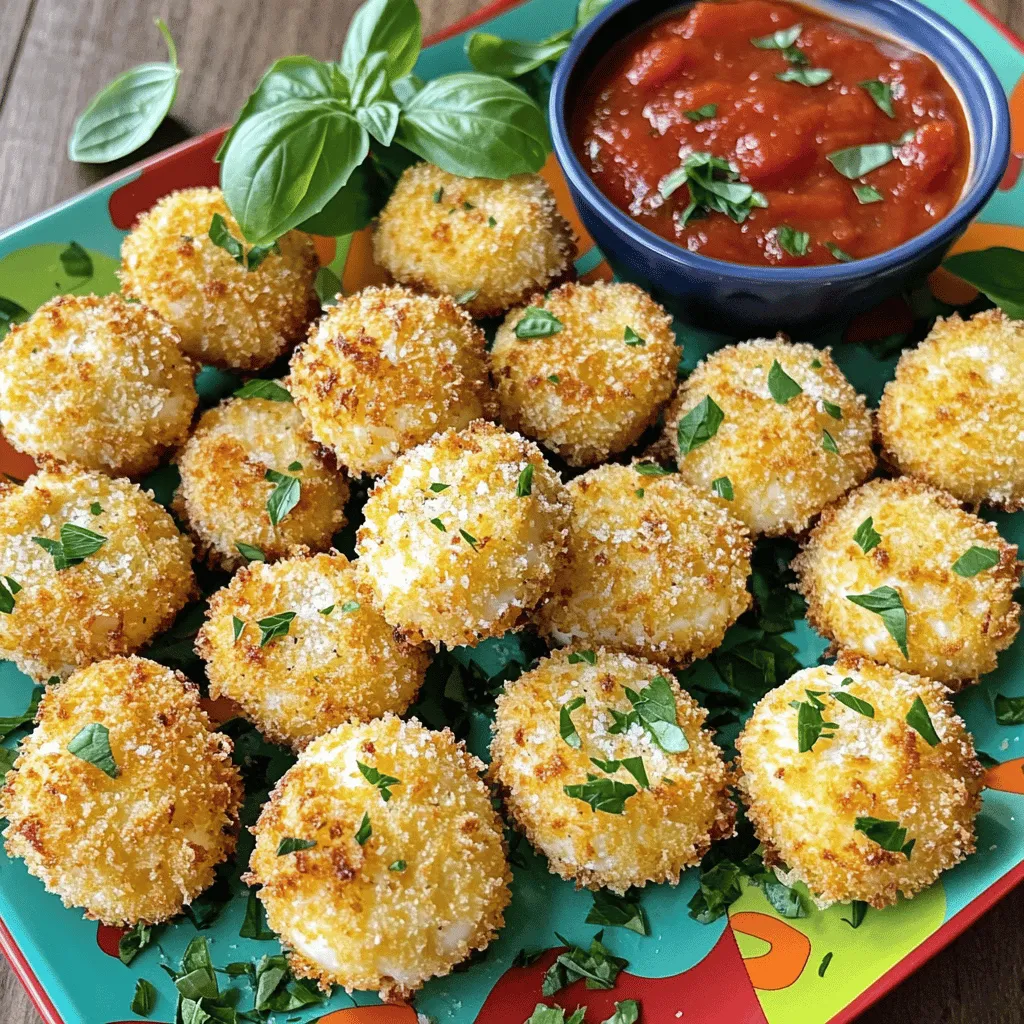Cheesy Parmesan Mozzarella Bites Flavorful Snack Idea