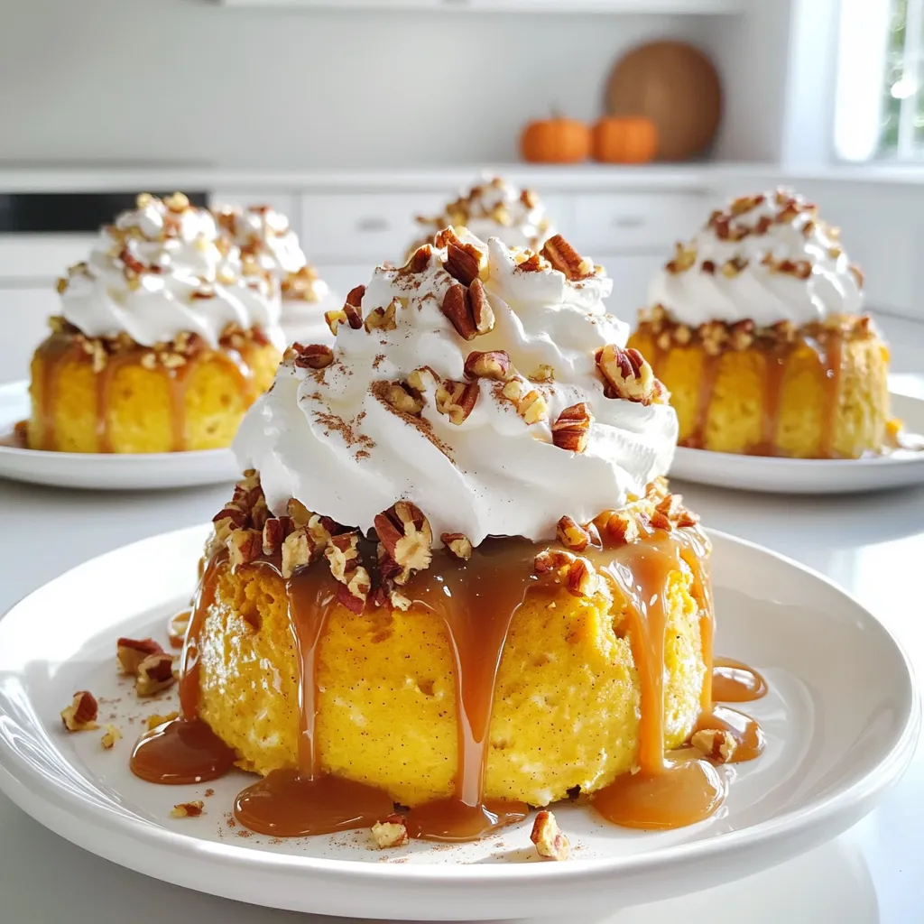 Pumpkin Caramel Poke Cake Irresistible Dessert Treat