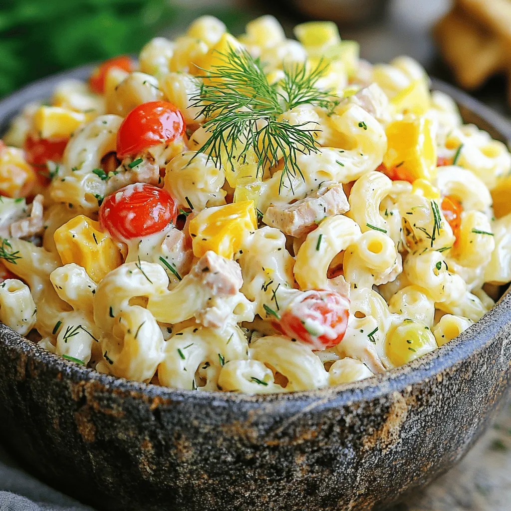 Tuna Macaroni Salad Extravaganza: A Delightful Culinary Experience