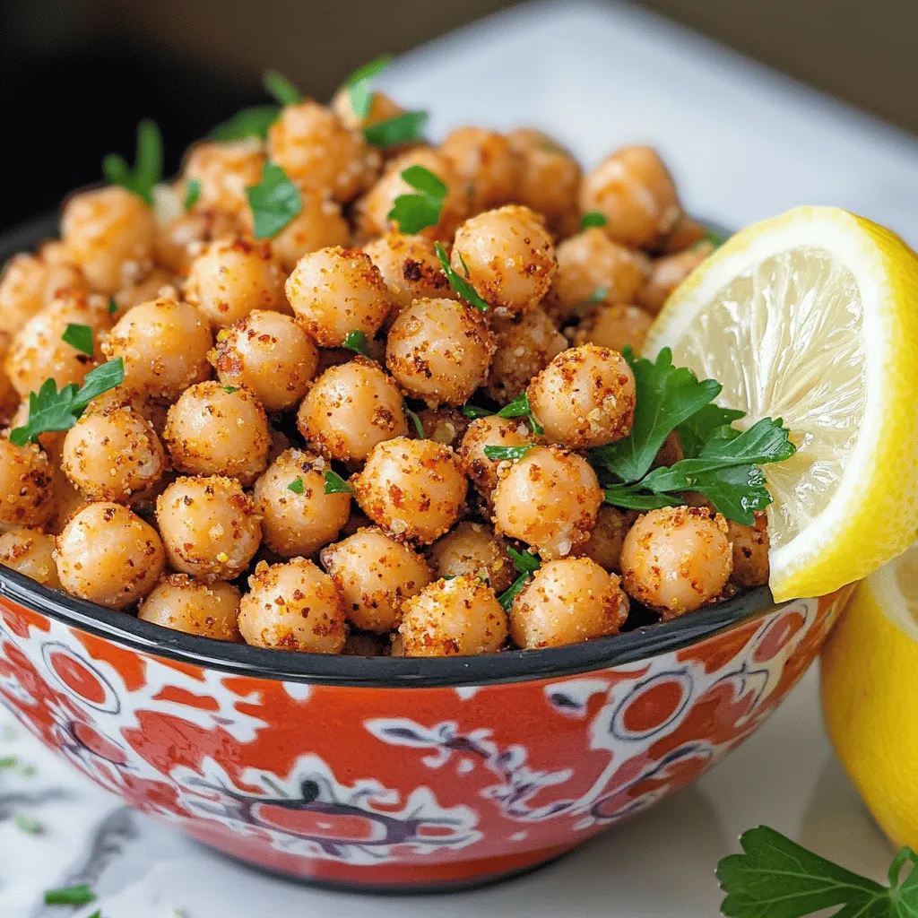 Crispy Roasted Chickpeas Flavorful and Healthy Snack