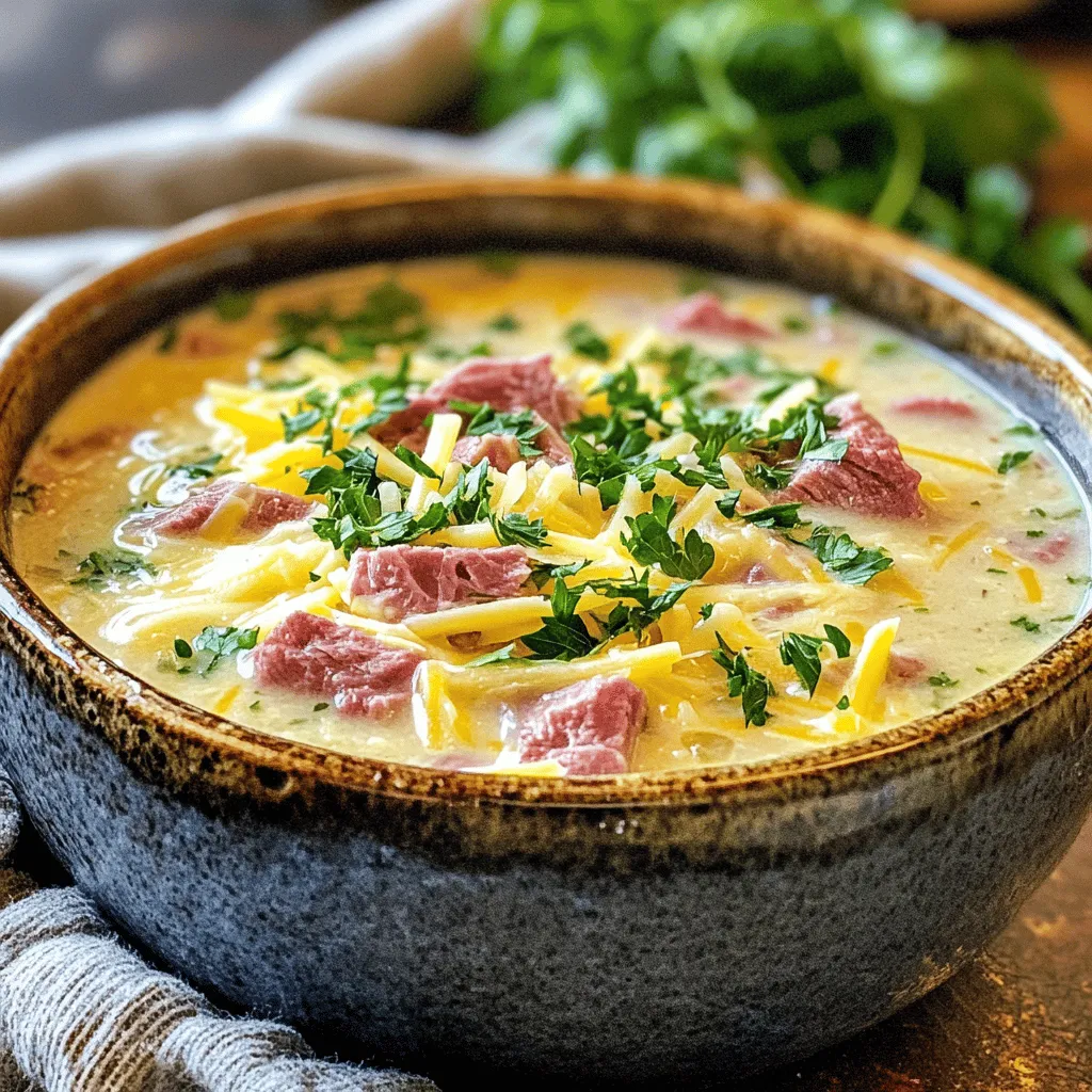 Keto Reuben Soup: A Deliciously Creamy Twist on a Classic