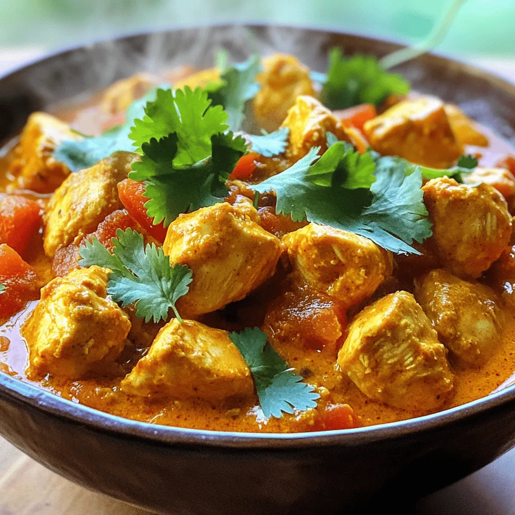 Easy Chicken Tikka Masala Flavorful and Simple Dish