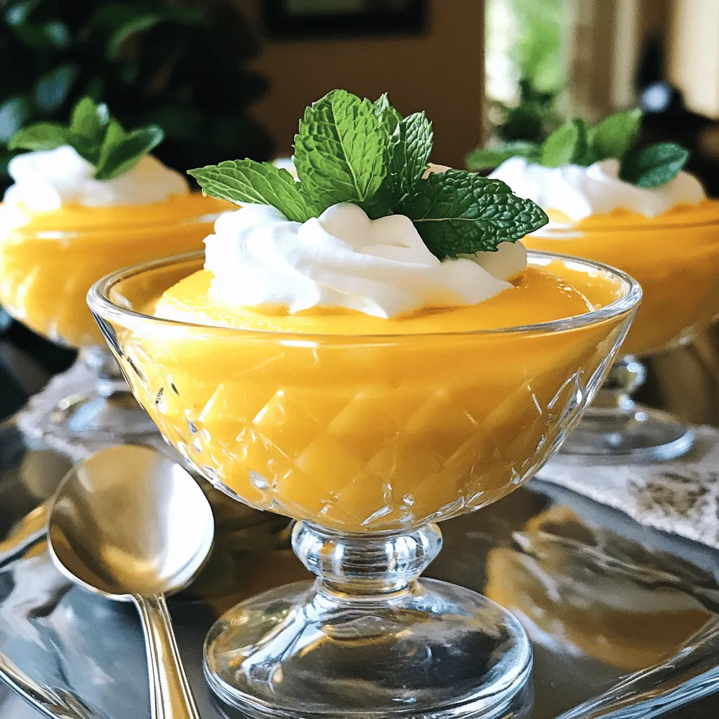 Creamy Mango Mousse Delightful and Easy Recipe