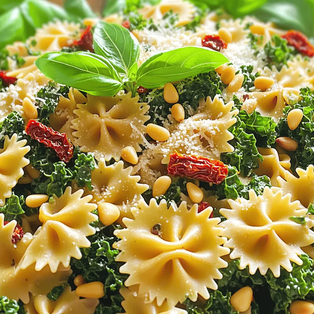 Tuscan Kale &#038; Sun-Dried Tomato Pasta Flavor Boost