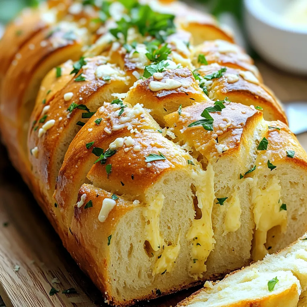 Garlic Parmesan Pull-Apart Bread Tasty and Simple Treat
