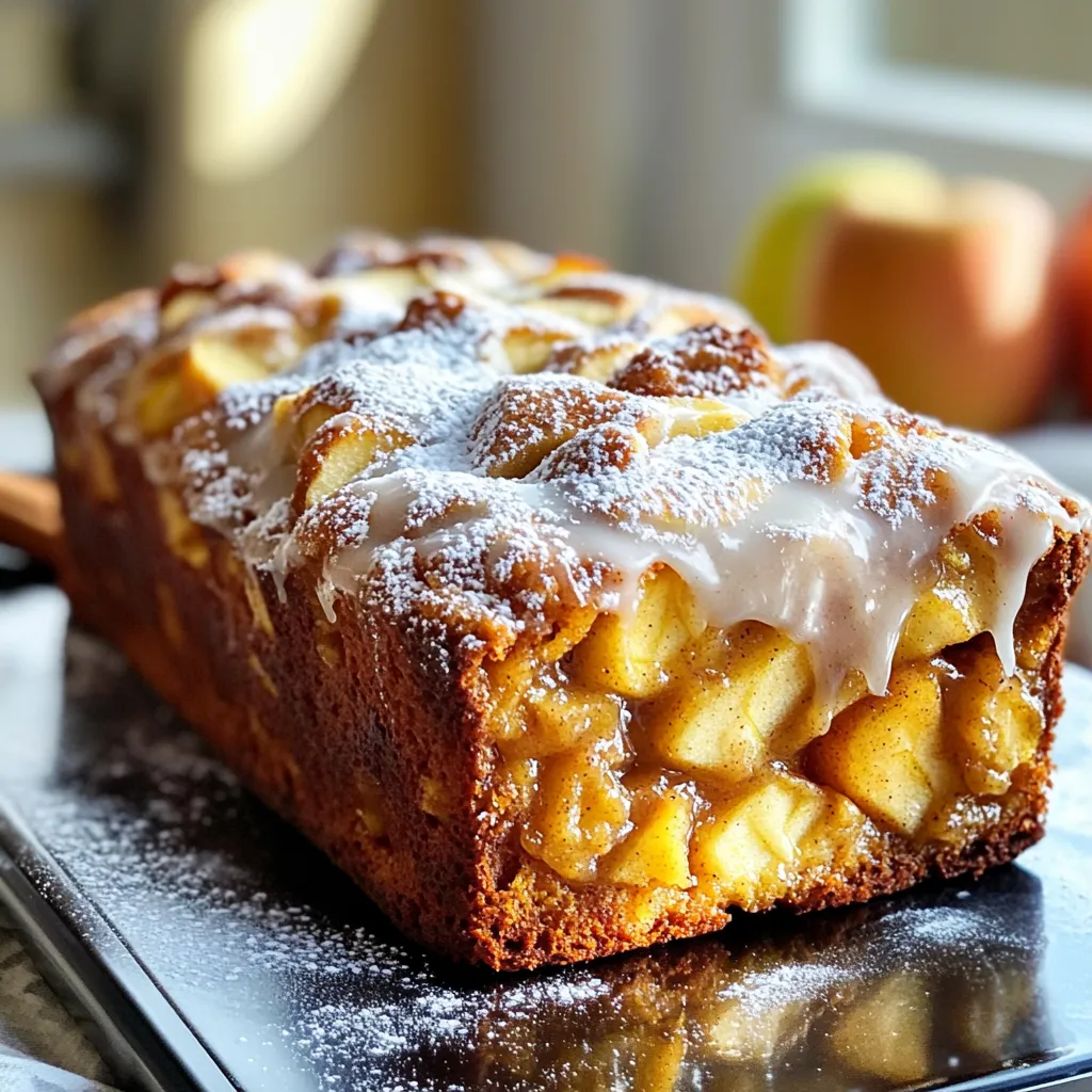Apple Fritter Loaf Tasty and Easy Baking Recipe