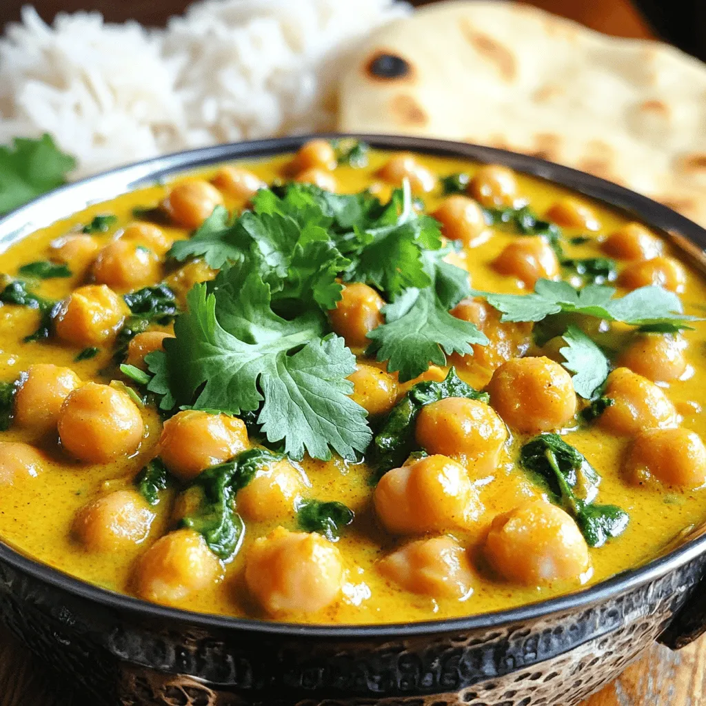Coconut Curry Chickpeas Flavorful and Easy Recipe