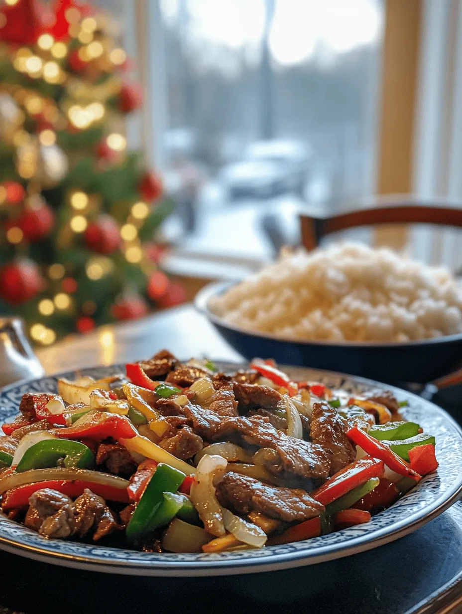 Easy Chinese Pepper Steak Recipe