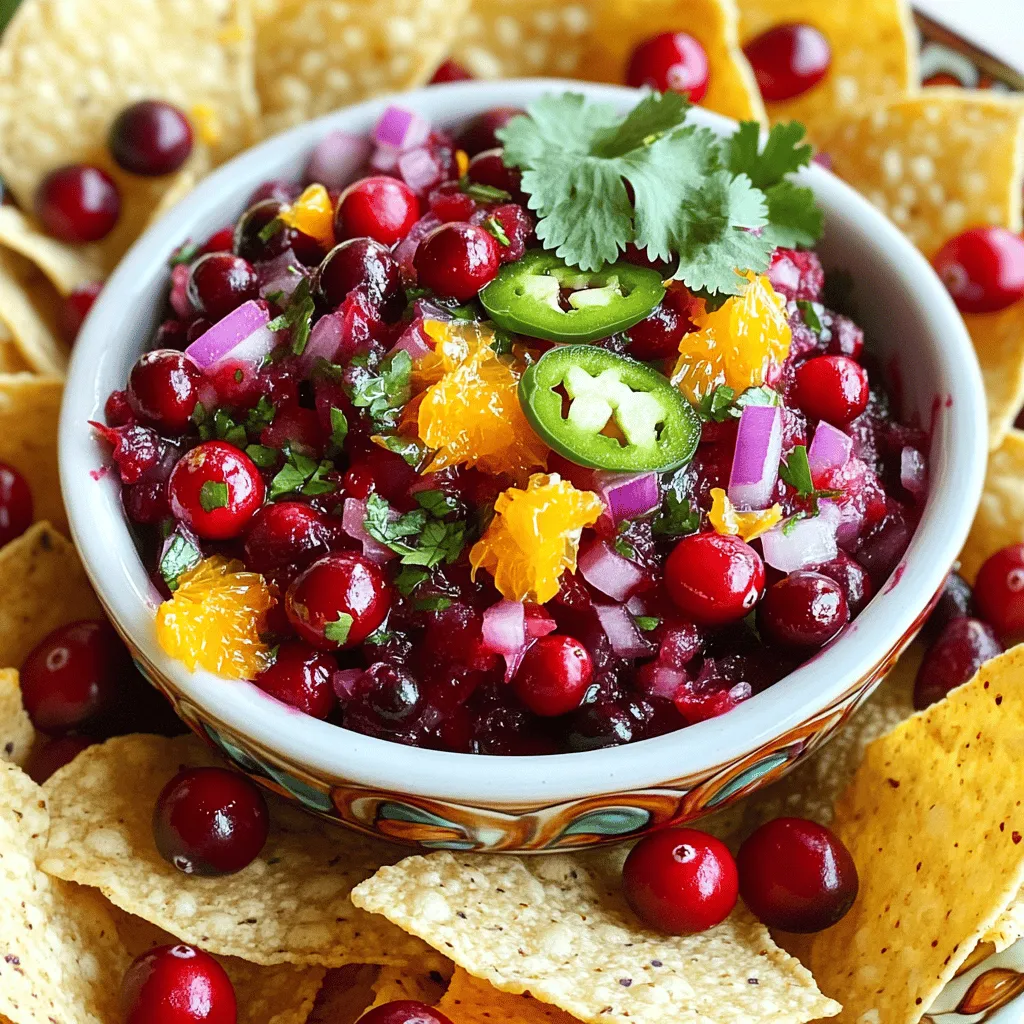 Cranberry Salsa Refreshing and Simple Recipe Guide
