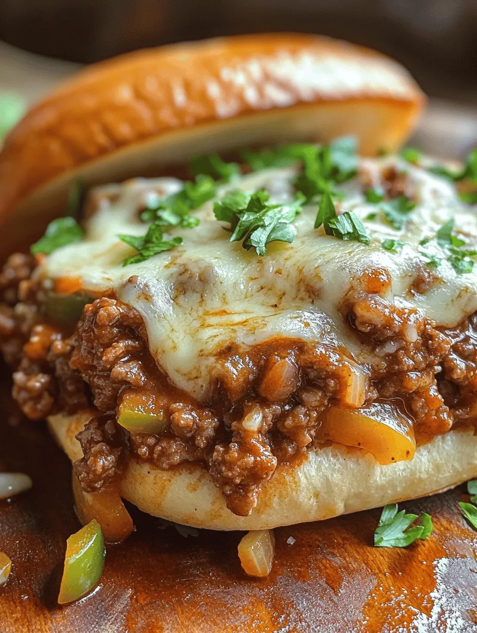 Philly Cheesesteak Sloppy Joes: A Flavorful Fusion of Comfort Food