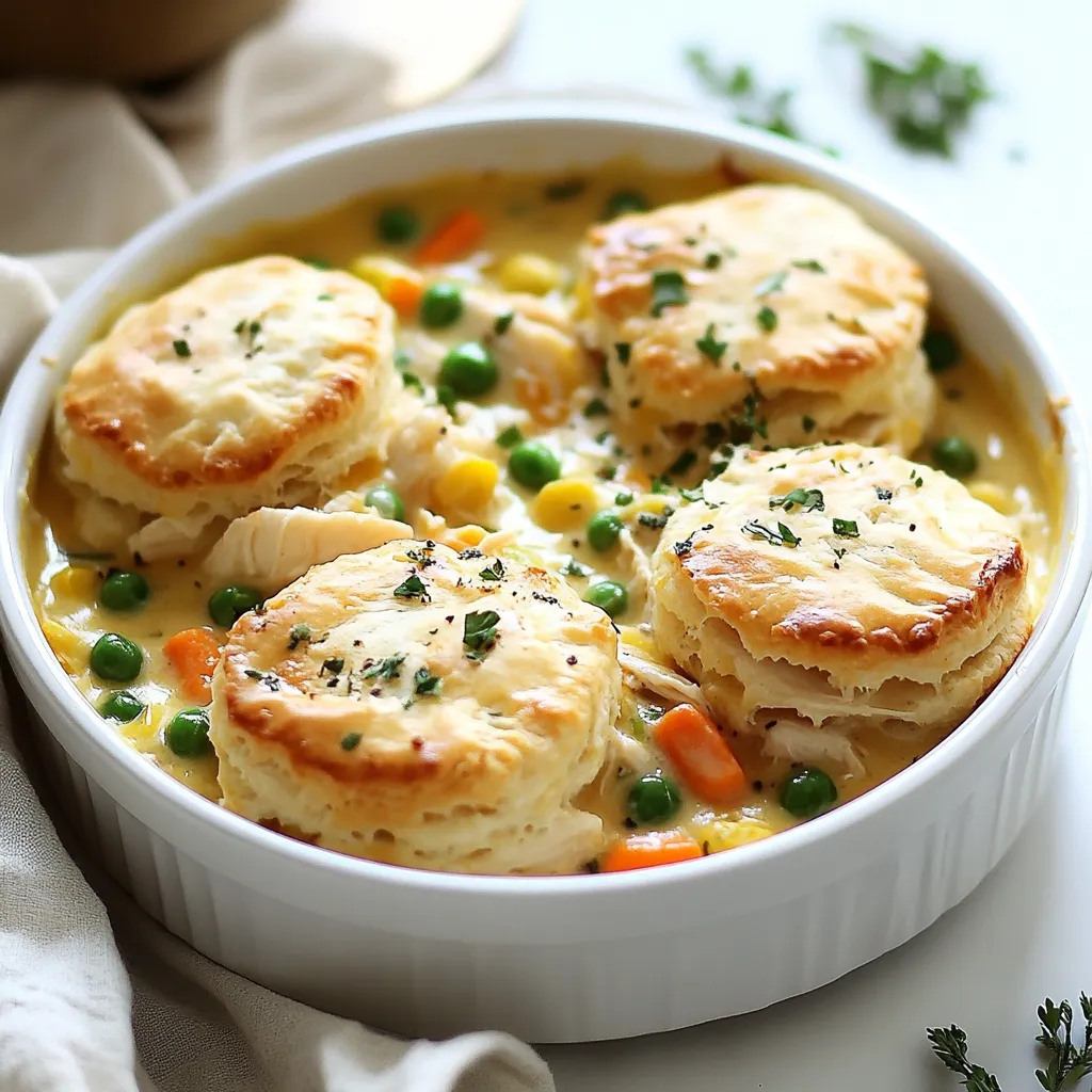Red Lobster Biscuit Chicken Pot Pie Delight Recipe