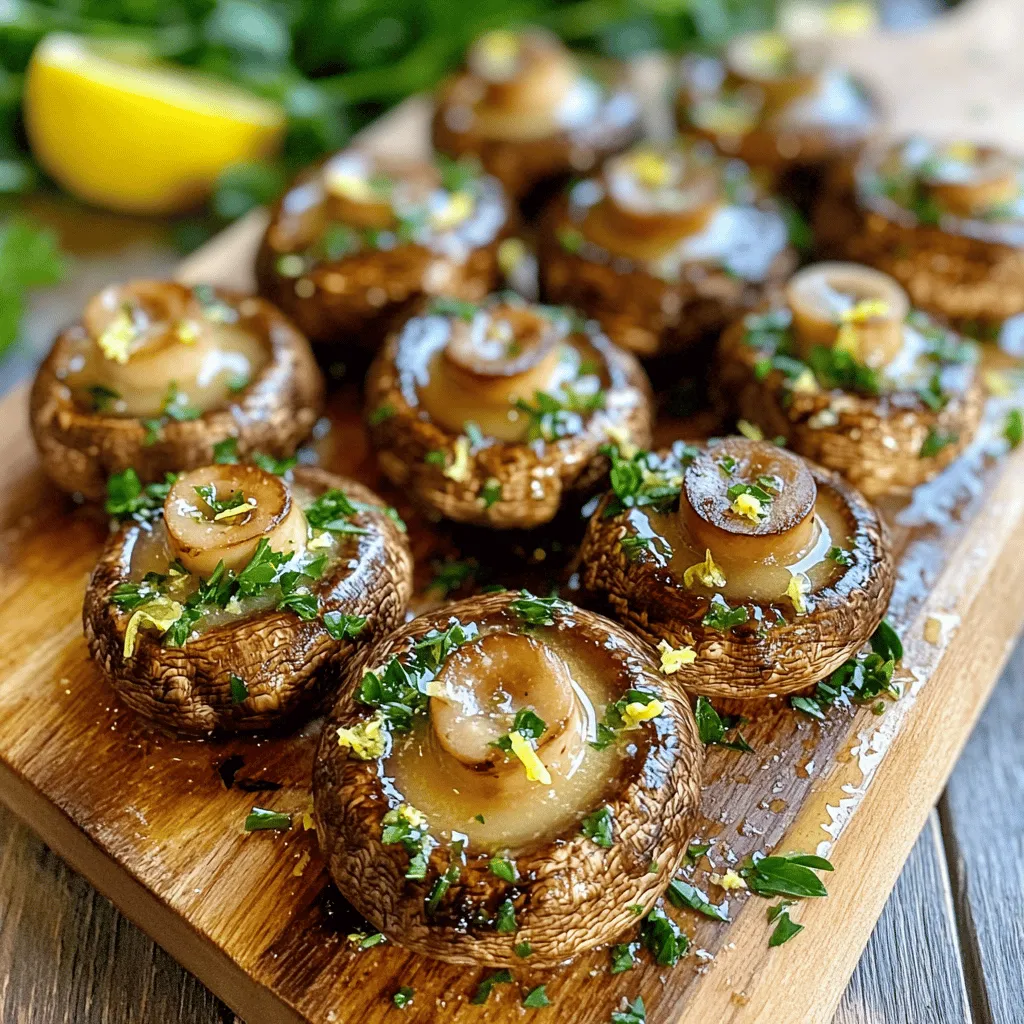 Air Fryer Garlic Butter Mushrooms Savory Side Dish