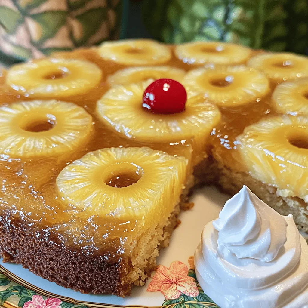 Pineapple Upside-Down Cake Easy and Fluffy Recipe