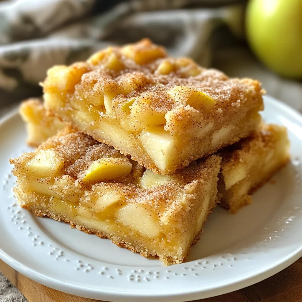 Apple Snickerdoodle Bars Irresistibly Delicious Treat